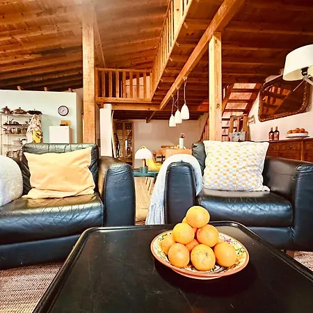 Charming Rustic Wine Cellar House In With Fireplace Reguengo Grande