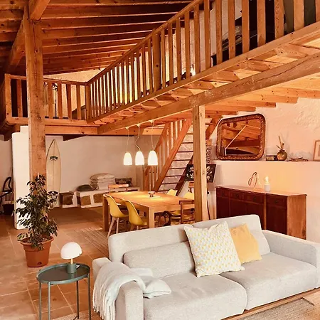 Charming Rustic Wine Cellar House In With Fireplace